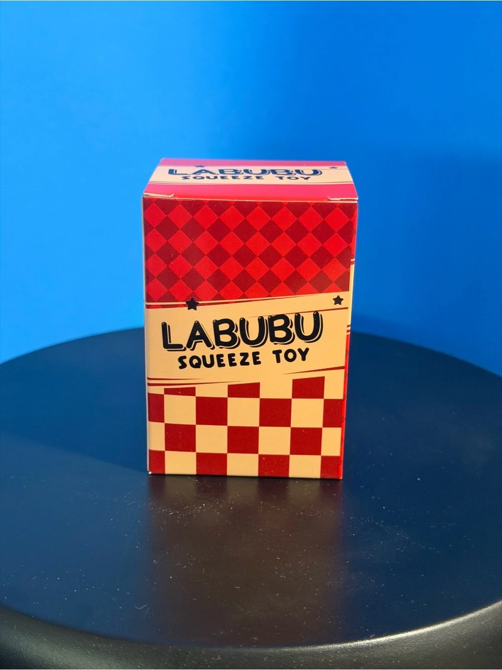 Labubu Style Glitter Squishy Squeeze Toy